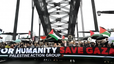 ফিলিস্তিনের পক্ষে সিডনিতে লাখো মানুষের বিক্ষোভ মিছিল