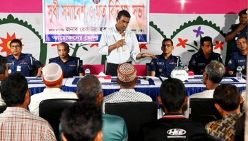 কুষ্টিয়ার দৌলতপুর থানা পরিদর্শন করলেন খুলনার রেঞ্জ ডিআইজি