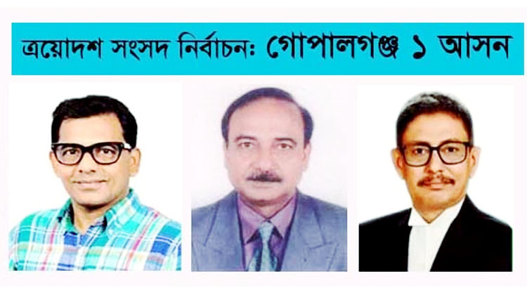 গোপালগঞ্জ-১ আসনে বিএনপি’র ৩ জন মনোনয়ন প্রত্যাশী