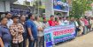 তুহিন হত্যার বিচারের দাবিতে নবীনগরে মানববন্ধন