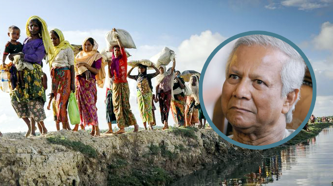 রোহিঙ্গা সংকটের টেকসই সমাধানে ৭ দফা প্রস্তাব প্রধান উপদেষ্টার