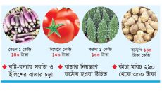 গরিবের সবজিতে আগুন