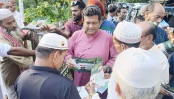 বিএনপি জনগণের কণ্ঠস্বর ফিরিয়ে আনতে এবং গণতন্ত্র পুনরুদ্ধারে বদ্ধপরিকর : তানভীর হুদা