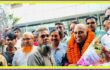 বিমান বন্দরে নেতাকর্মীদের ভালোবাসায় সিক্ত লন্ডন প্রবাসী বিএনপি নেতা
