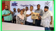 গাজীপুরে ৪৩০০ শ্রমিকের মাঝে নিত্যপ্রয়োজনীয় দ্রব্য বিতরণ