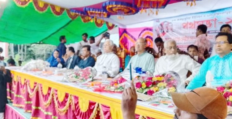 মির্জাগঞ্জে বিএনপি’র পথসভা জনসমুদ্রে রূপান্তর