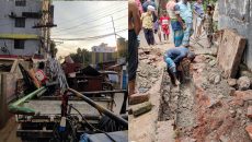 তিতাস গ্যাস কর্তৃক অবৈধ গ্যাস সংযোগ উচ্ছেদ অভিযান