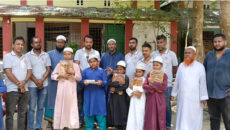 মুকসুদপুরে রিপোর্টার্স ইউনিটির উদ্যোগে কোরআন শরিফ বিতরণ
