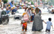 টানা বৃষ্টিতে রাজধানীতে জলাবদ্ধতা
