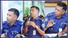 ছয় মাসে বদলে গেল ফেনী মডেল থানা: আস্থার প্রতীক ওসি শামসুজ্জামান