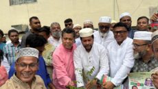 ঢাকা-১৮ আসনে বিএনপির ৩১ দফার লিফলেট বিতরণ ও বৃক্ষরোপণ কর্মসূচি