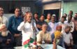 নারায়ণগন্জের সোনারগাঁ পৌরসভায় ধানের শিষের মনোনয়ন প্রার্থী গিয়াস উদ্দিনের উঠান বৈঠক