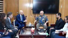 দুর্যোগ ব্যবস্থাপনা ও ত্রাণ উপদেষ্টার সাথে ইতালির রাষ্ট্রদূতের সাক্ষাৎ