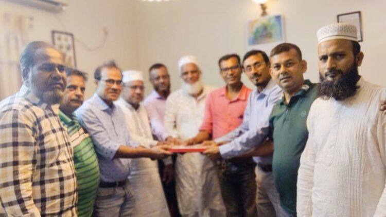 ষাটনল বহুমুখী উন্নয়ন ও কল্যাণ সমিতির দ্বিবার্ষিক কমিটির দায়িত্ব হস্তান্তর
