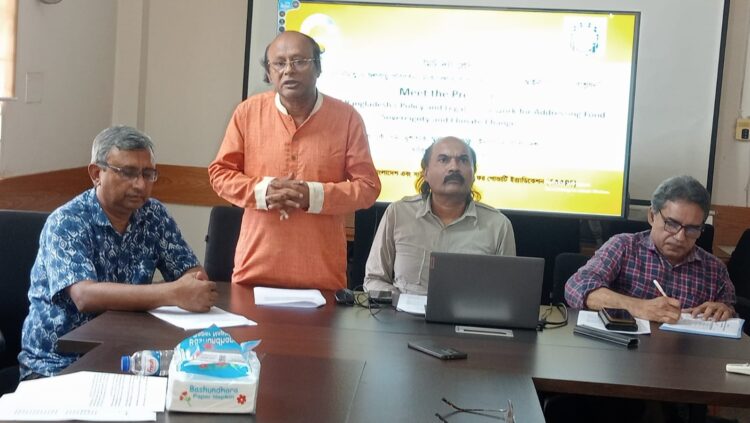 জলবায়ু ঝুঁকি মোকাবেলায় নীতি ও আইনী কাঠামো সংস্কারের দাবি নাগরিক সমাজ