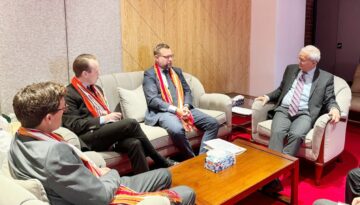 উপদেষ্টা সুপ্রদীপ চাকমার সঙ্গে স্ক্যান্ডিনেভিয়ান রাষ্ট্রদূতদের বৈঠক