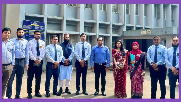 ৭৮তম বুনিয়াদি প্রশিক্ষণার্থীদের সঙ্গে চাঁদপুর এলজিইডির অবহিতকরণ সভা