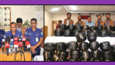 মাদারীপুরে ২০০ কেজি গাঁজাসহ দুই কারবারি গ্রেপ্তার