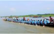 মাদারীপুরে আড়িয়াল খাঁ নদীতে নৌকা বাইচের জমজমাট আয়োজন