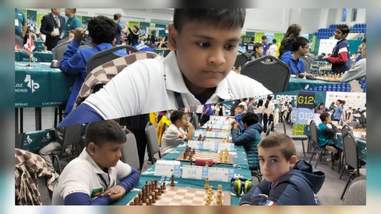 ১২ বছরের ক্ষুদে দাবাড়ু আজানের ঐতিহাসিক জয়, কাঁপলো ফ্রান্সের ক্যান্ডিডেট মাস্টার