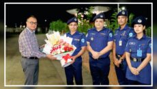 চাঁদপুর পুলিশ লাইন্স ও সদর মডেল থানা পরিদর্শনে চট্টগ্রাম রেঞ্জ ডিআইজি