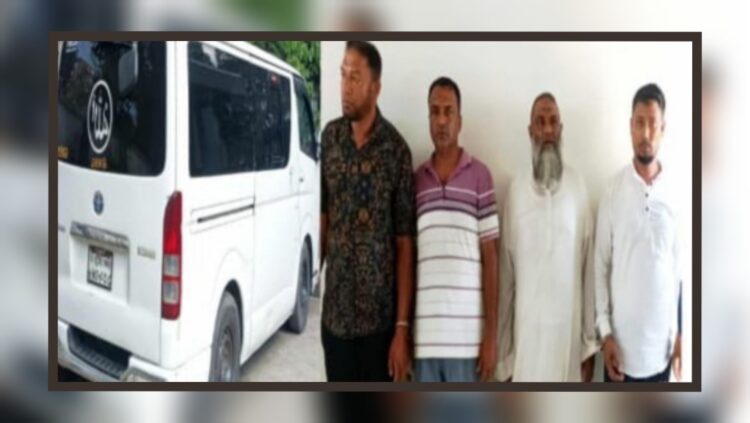 নারায়ণগঞ্জে র‌্যাবের ছদ্মবেশে ডাকাতির চেষ্টা: পুলিশের হাতে চার ভুয়া র‌্যাব আটক