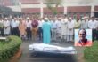 বাংলাদেশ বেতারের বার্তা পরিচালক শফিকুল আলমের জানাজা শেষে দাফন