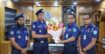 নরসিংদীতে পদোন্নতিপ্রাপ্ত কর্মকর্তাকে র‍্যাংক ব্যাজ পরিয়ে দিলেন পুলিশ সুপার