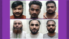 নিষিদ্ধ আওয়ামী লীগ ও ছাত্রলীগের ছয় নেতা-কর্মী গ্রেপ্তার