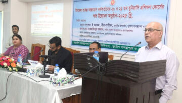 প্রকল্প প্রণয়ন এবং বাস্তবায়নে সতর্কভাবে কাজ করতে হবে : ত্রাণ ও দুর্যোগ উপদেষ্টা