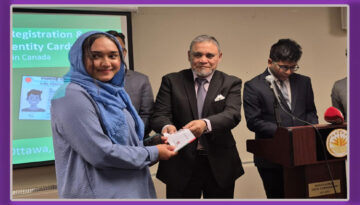 কানাডায় প্রবাসীদের জন্য ভোটার নিবন্ধন ও স্মার্ট এনআইডি কার্যক্রম উদ্বোধন