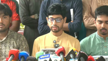 রাকসু নির্বাচনে ছাত্রশিবির সমর্থিত প্যানেলের ২৪ দফা ইশতেহার ঘোষণা