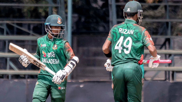 লাফবরোয় বাংলাদেশকে হারিয়ে ইংল্যান্ডের সমতা