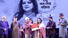 কিংবদন্তি কন্ঠশিল্পী সাবিনা ইয়াসমিনকে রাষ্ট্রীয় সম্মাননা প্রদান