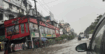 ভারী বৃষ্টিতে ঢাকার রাস্তায় হাঁটু পানি, ভোগান্তিতে নগরবাসী