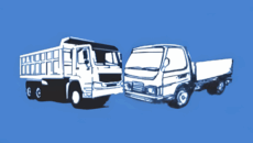 নওগাঁয় দুই ট্রাকের মুখোমুখি সংঘর্ষ, নিহত ১