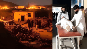 আফগানিস্তানে শক্তিশালী ভূমিকম্প, নিহত ২৫০