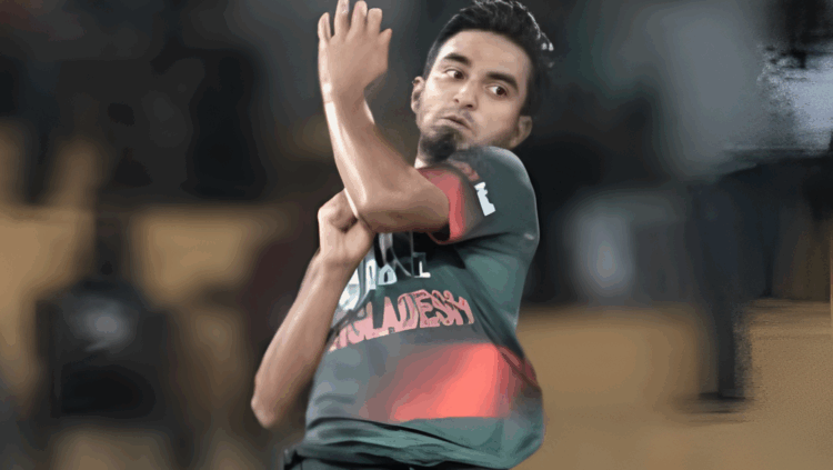 তানজিম সাকিবের প্রশংসায় ভারতীয় তারকা ক্রিকেটার