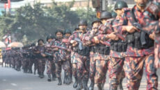 দুর্গাপূজার নিরাপত্তায় বিজিবির ৪৩০ প্লাটুন মোতায়েন