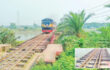 ঝুঁকিতে অর্ধেক রেললাইন