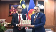 মালয়েশিয়ায় নতুন হাইকমিশনারের পরিচয়পত্র হস্তান্তর ও সৌজন্য সাক্ষাৎ