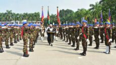 বাংলাদেশ সেনাবাহিনীর ইঞ্জিনিয়ার্স ও সিগন্যালস্ কোরের রিক্রুট ব্যাচ-২০২৫ এর সেনাবাহিনী প্রধান কুচকাওয়াজ অনুষ্ঠিত