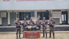 ফেনী সীমান্তে বিপুল পরিমাণ ভারতীয় গাঁজা ও মদ জব্দ