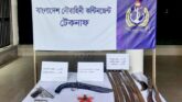 নৌবাহিনীর অভিযানে টেকনাফে আগ্নেয়াস্ত্র ও গোলাবারুদ উদ্ধার