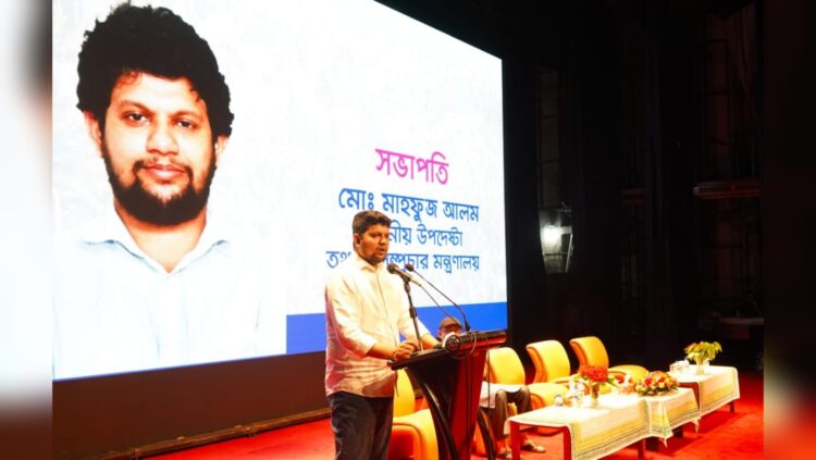 আবরার ফাহাদের শাহাদত জুলাই গণঅভ্যুত্থানের বড়ো প্রেরণা: তথ্য ও সম্প্রচার উপদেষ্টা