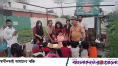 পথশিশুদের সঙ্গে জন্মদিন উদযাপন করলেন সাফিন