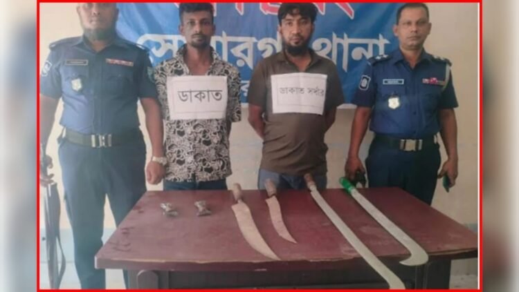 সোনারগাঁওয়ে ডাকাতির প্রস্তুতিকালে দুই সর্দার গ্রেফতার
