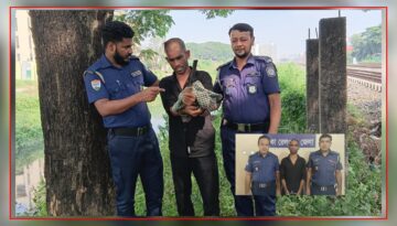 কমলাপুরে ভাইরাল যুবকের হাত থেকে উদ্ধার হলো লুকানো চাকু: রেলওয়ে পুলিশের অভিযান সফল