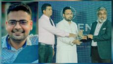 সাহসী প্রতিবেদনের স্বীকৃতি: ডিএমএফ অ্যাওয়ার্ড পেলেন খান শান্ত