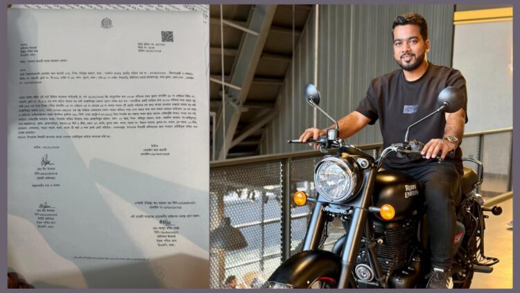 উত্তরা থেকে মোটরসাইকেলসহ নিখোঁজ মুস্তাফিজুর রহমান